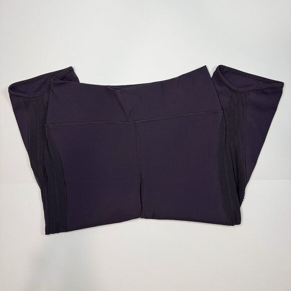 Lululemon Womens Sun Setter Crop Leggings 17" Inseam Boysenberry Size 8 W6AEQS - Picture 2 of 6
